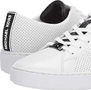 ISO!! MK Trent perforated Slip On With Logo Tape